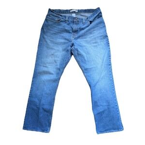 Vintage Route 66 Slim Straight Jeans Light Wash Denim Men's Size 38 x 32 Y2K